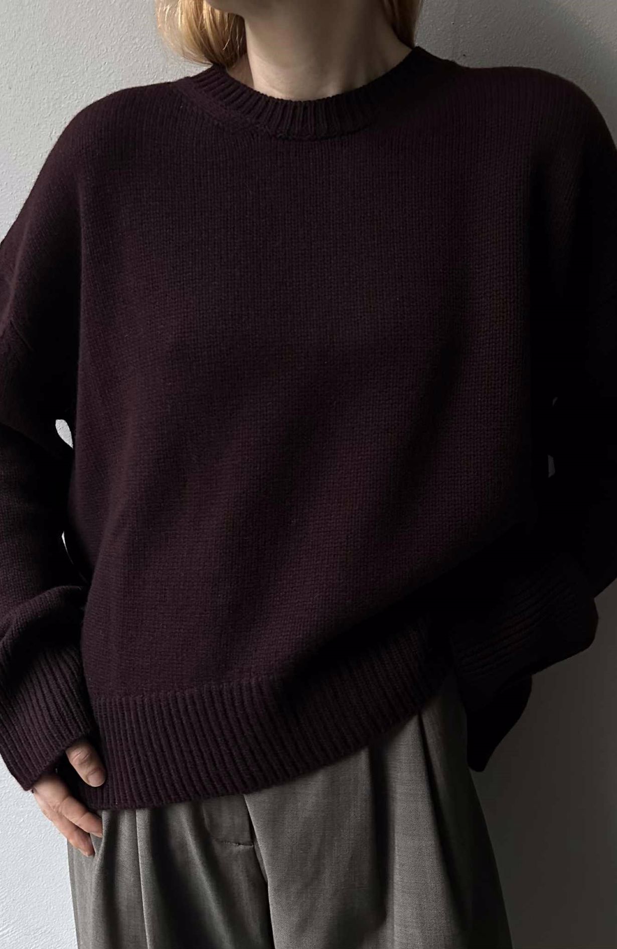 Carmen Knit - Cabernet